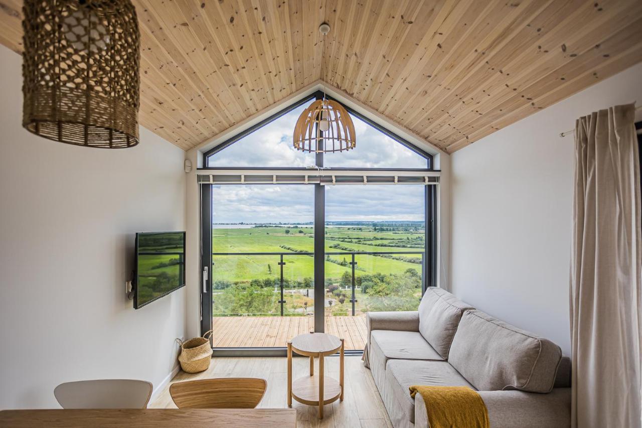 Nowe Domki Deluxe Z Widokiem Na Zatoke Z Basenem I Sauna Oslonino ภายนอก รูปภาพ
