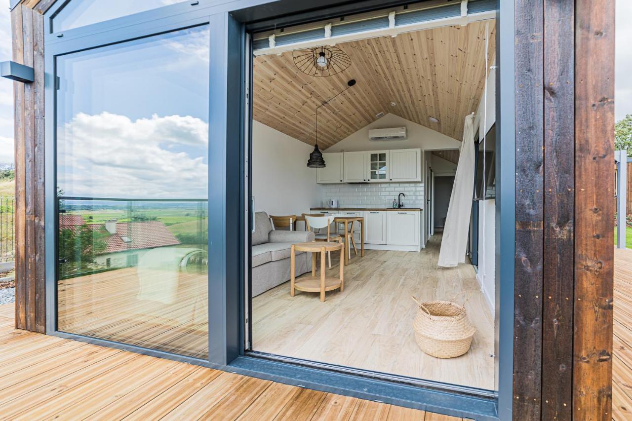 Nowe Domki Deluxe Z Widokiem Na Zatoke Z Basenem I Sauna Oslonino ภายนอก รูปภาพ
