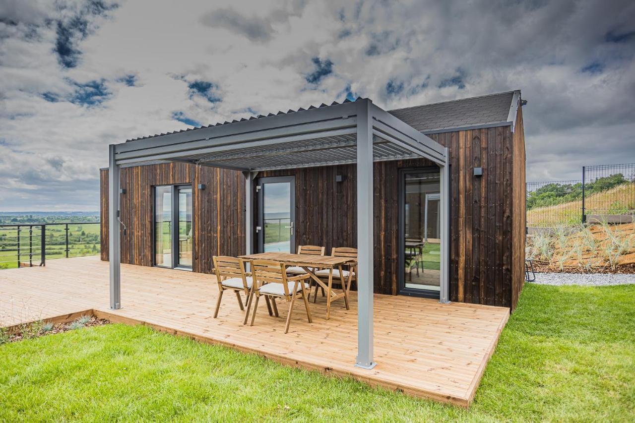 Nowe Domki Deluxe Z Widokiem Na Zatoke Z Basenem I Sauna Oslonino ภายนอก รูปภาพ